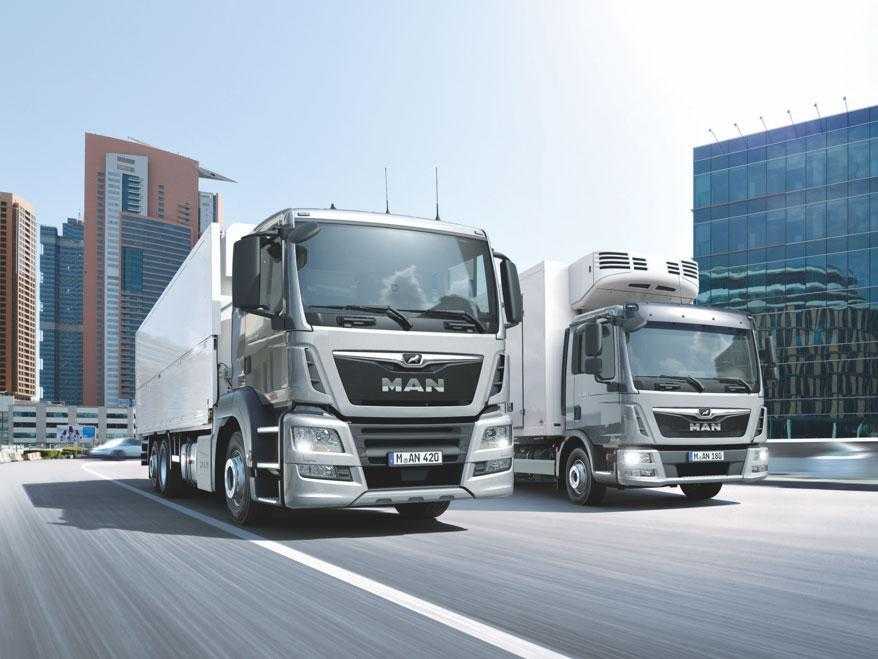 Развозные перевозки MAN