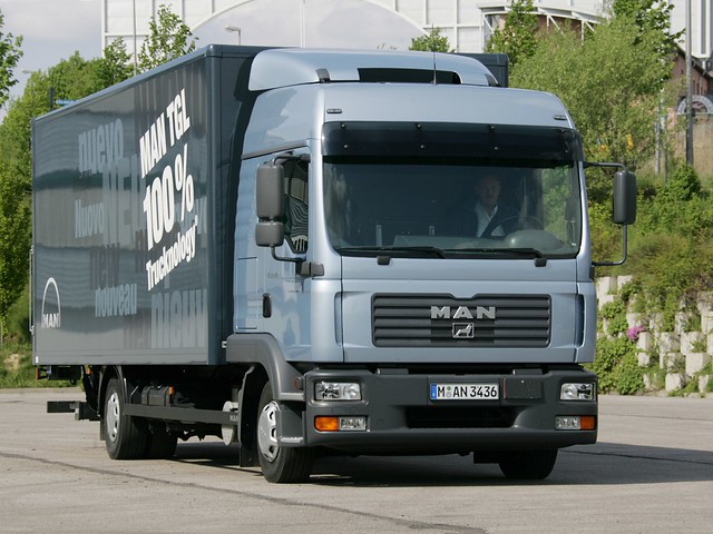 Грузовик MAN TGL 12.210. 2005 – 2008 годы