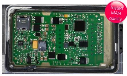 Мал. 1: Плата керування оригінального датчика NOx від MAN