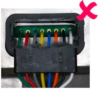 Мал. 4: Місця пайки датчиків NOx бренду Dinex.