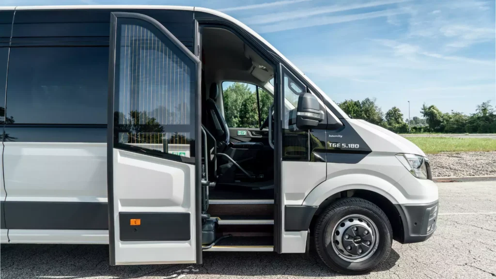 Ергономіка вже на вході MAN TGE